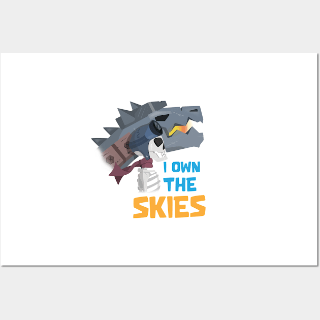 I own the skies Wall Art by Marshallpro